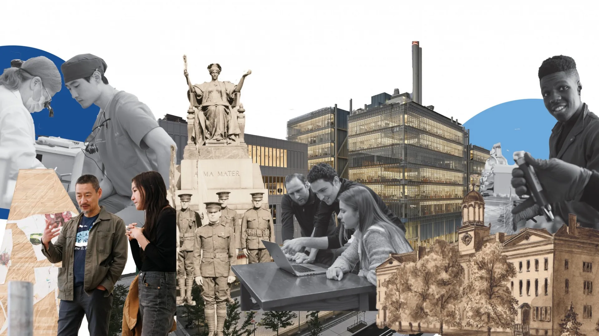 For more than 270 years, Columbia alumni, faculty, staff, and students have made major contributions to science, technology, the arts, our city, our nation, and the world.